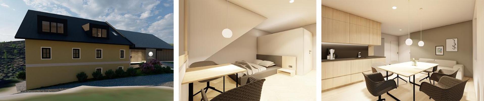 Forsthaus Apartment Holzschlag Bagian luar foto